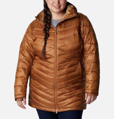 Columbia Women's Joy Peak Mid Insulated Hooded Jacket - Plus Size- Product Image