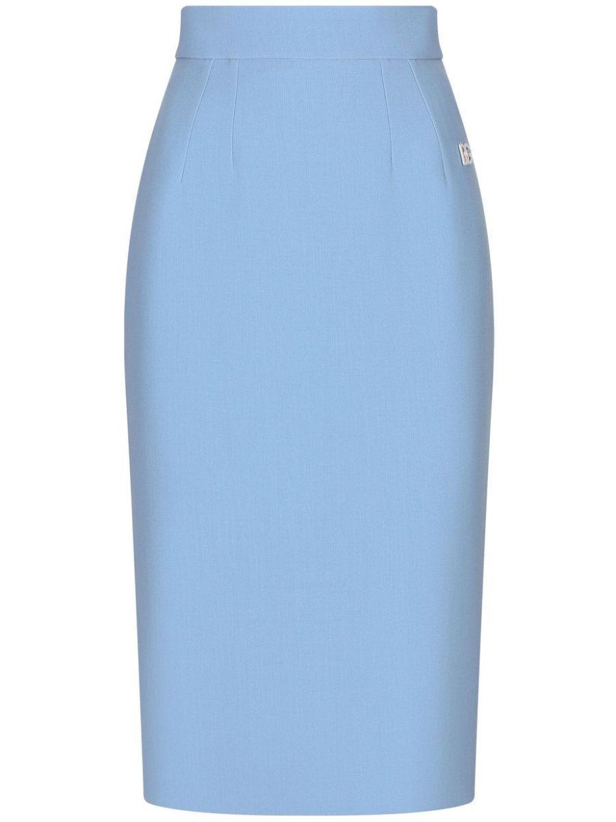 DOLCE & GABBANA Skirt In Blue Product Image