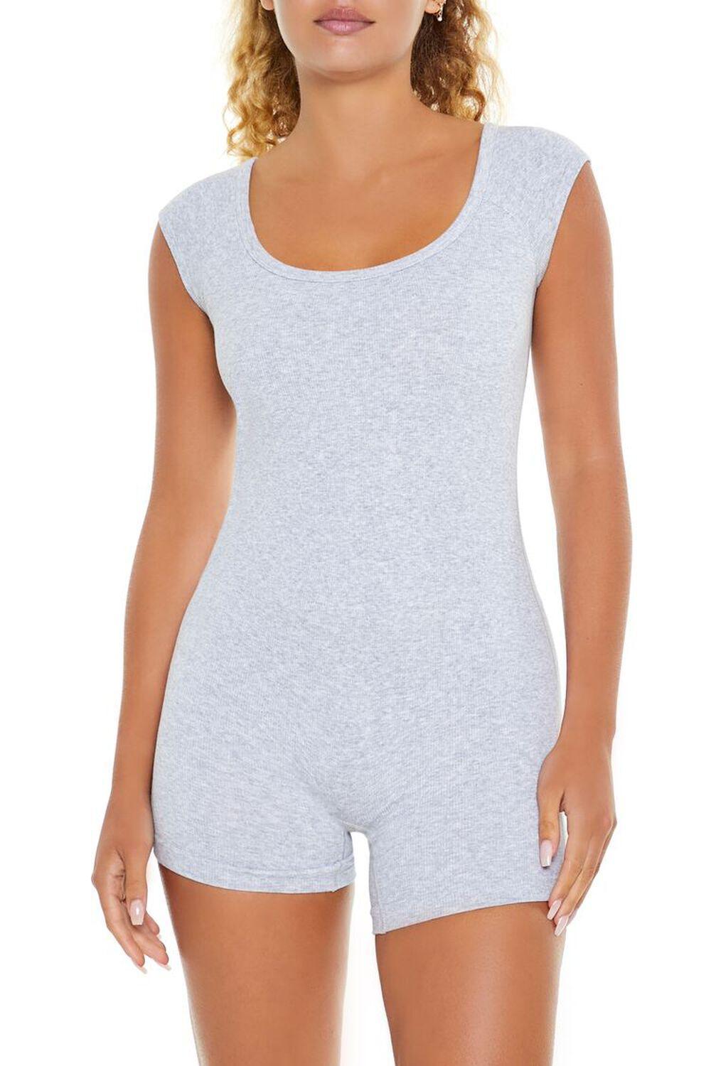 Active Seamless Open-Back Romper | Forever 21 Product Image