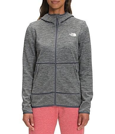 The North Face Canyonlands Hoodie (TNF Medium Grey Heather) Women's Clothing Product Image