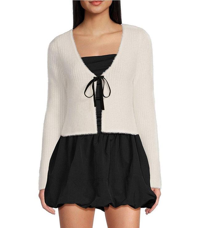 GB Bow Front Cardigan Sweater Product Image