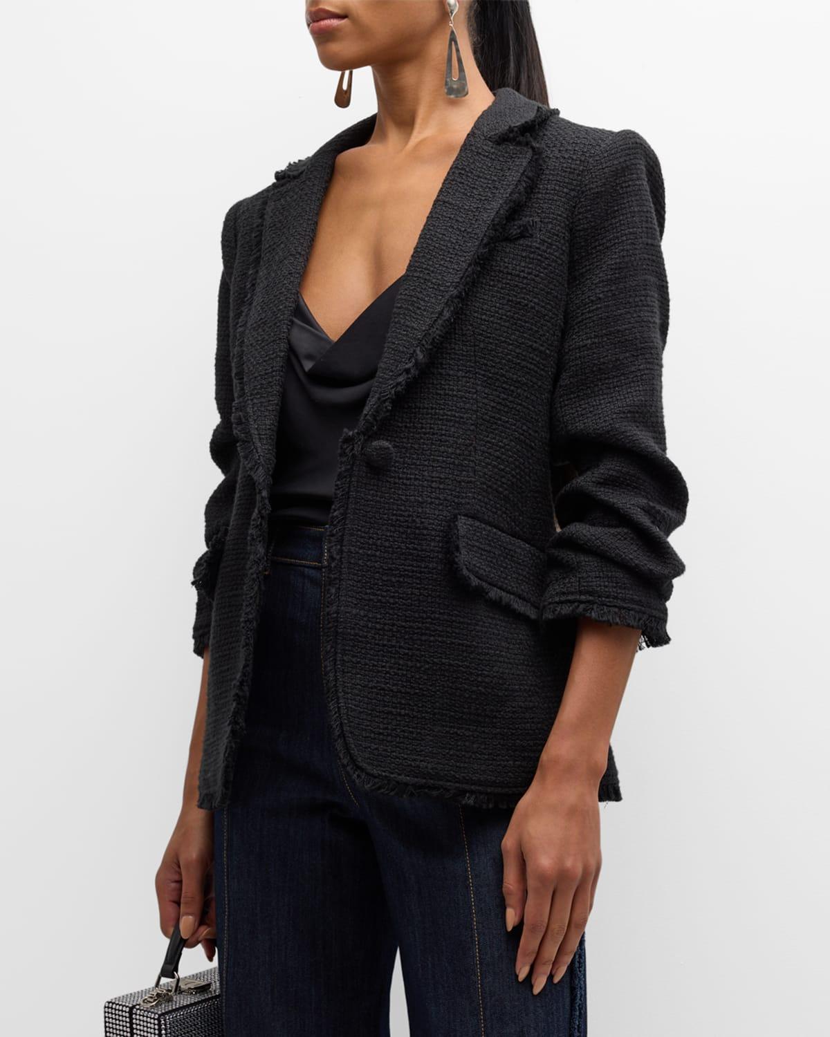 Womens Khloe Boucle Blazer Product Image