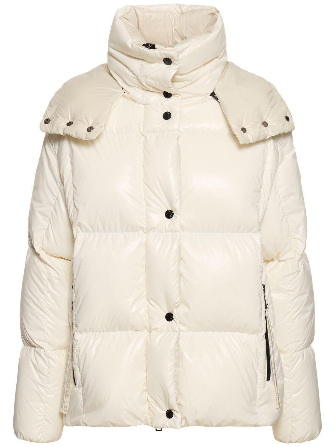 MONCLER Parana Puffer Jacket In Weiss Product Image