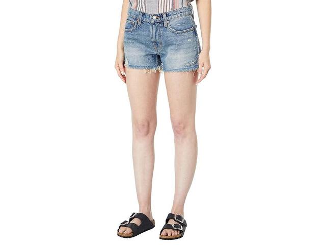 Lucky Brand Mid-Rise Boyshorts in Headline (Headline) Women's Shorts Product Image