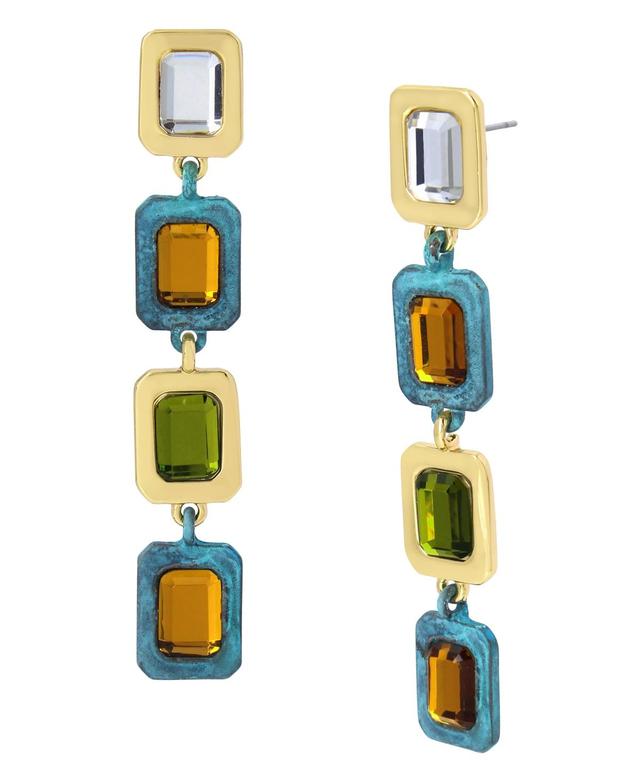 Robert Lee Morris Soho Womens Stone Linear Earrings Product Image