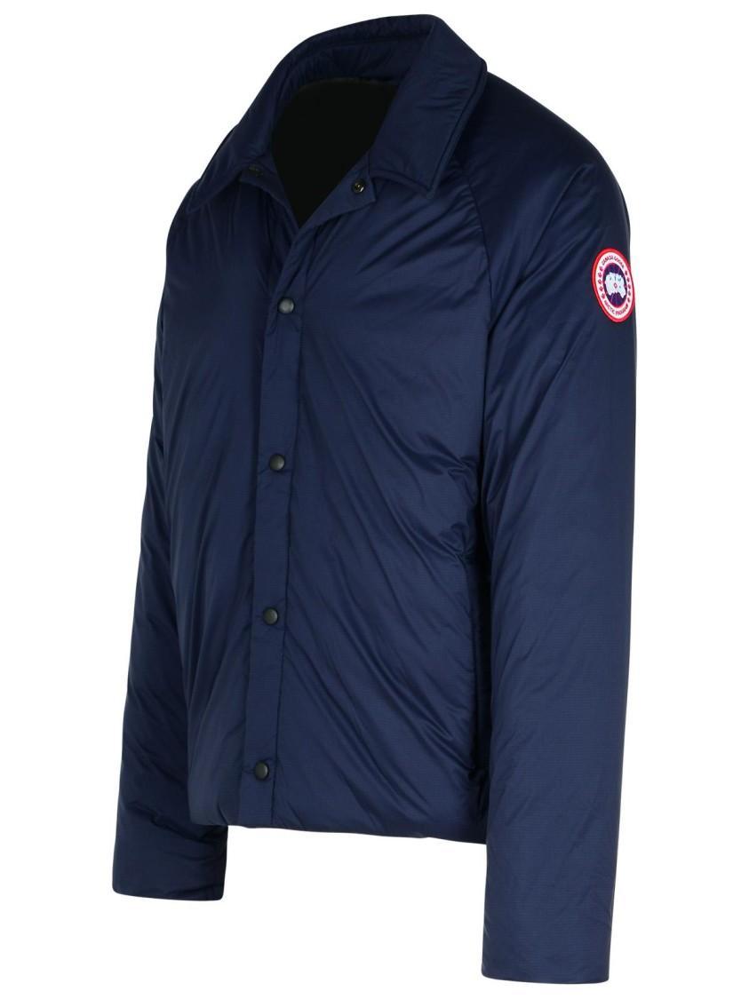 CANADA GOOSE Lodge Blue Polyamide Jacket Product Image