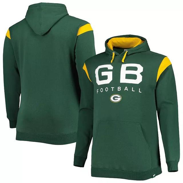 Mens Fanatics Branded Bay Packers Big & Tall Call the Shots Pullover Hoodie Product Image