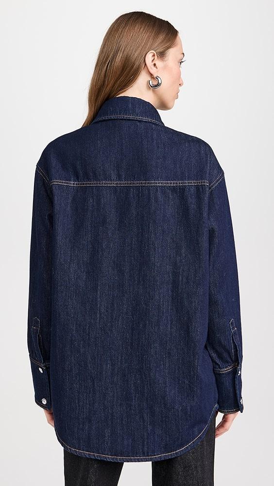 Retrofête Hessa Denim Shirt | Shopbop Product Image