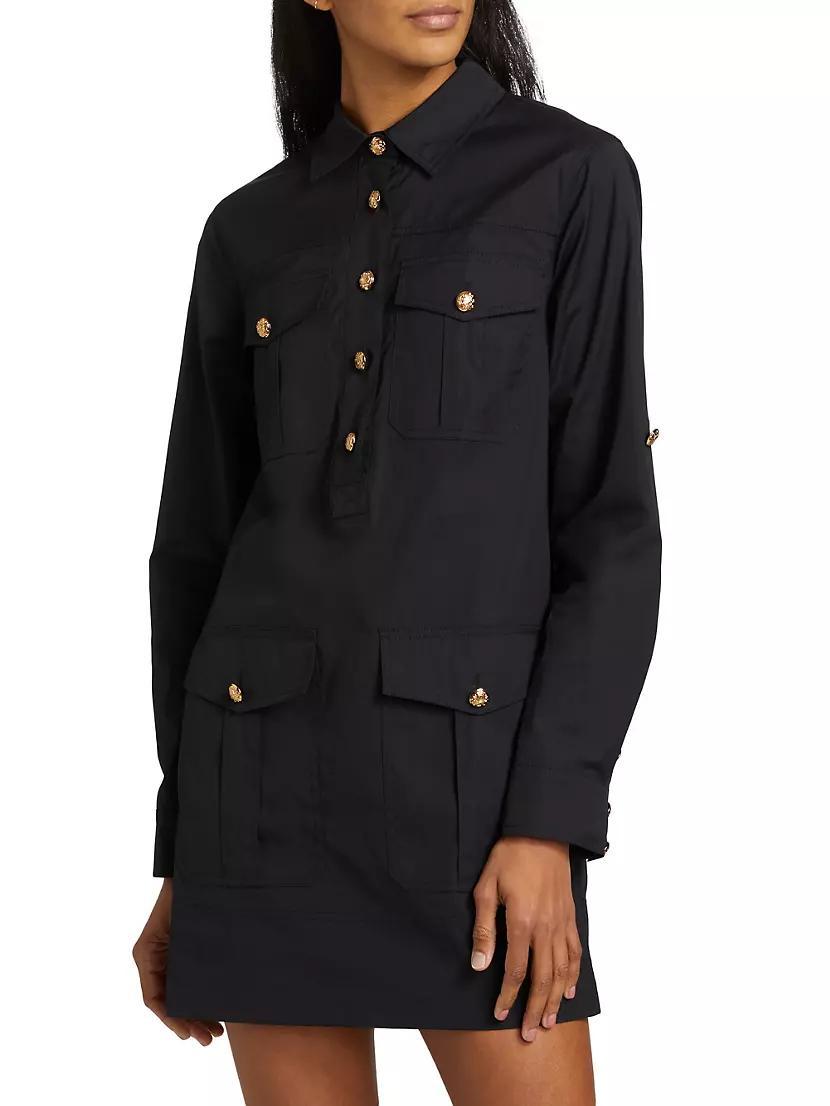 Saude Cotton Utility Shirtdress Product Image