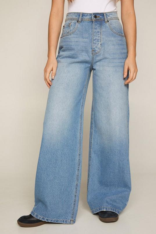 The Denim Baggy Jeans Product Image