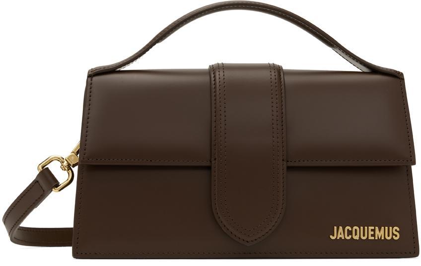 JACQUEMUS Brown Les Classiques 'le Grand Bambino' Bag In 850 Brown Product Image