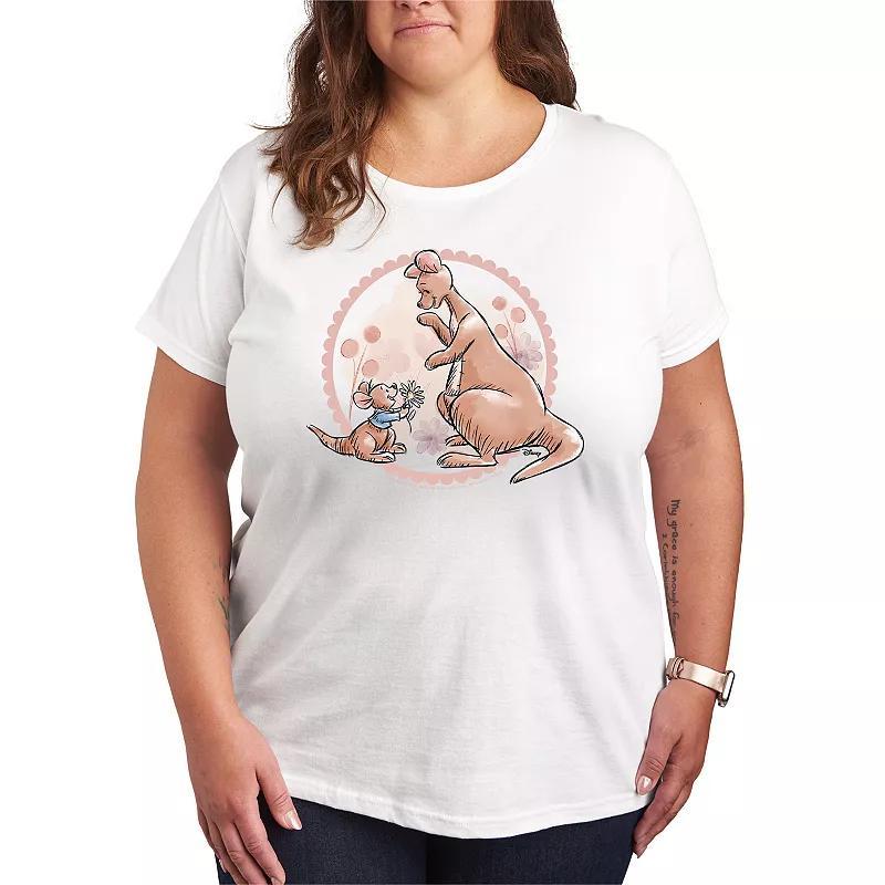 Disneys Winnie The Pooh Kanga and Roo Graphic Tee, Womens Product Image