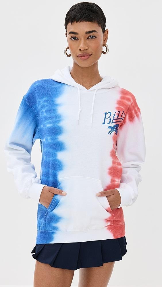 Junk Food Bills Stitch Tie Dye Hoodie | Shopbop Product Image