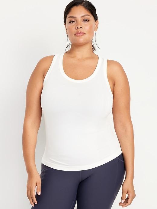 Fitted Seamless Tank Top Product Image