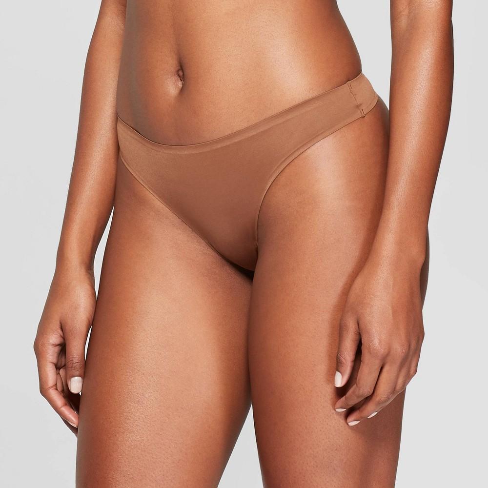 Womens Bonded Micro Thong - Auden Pearl Tan L Product Image