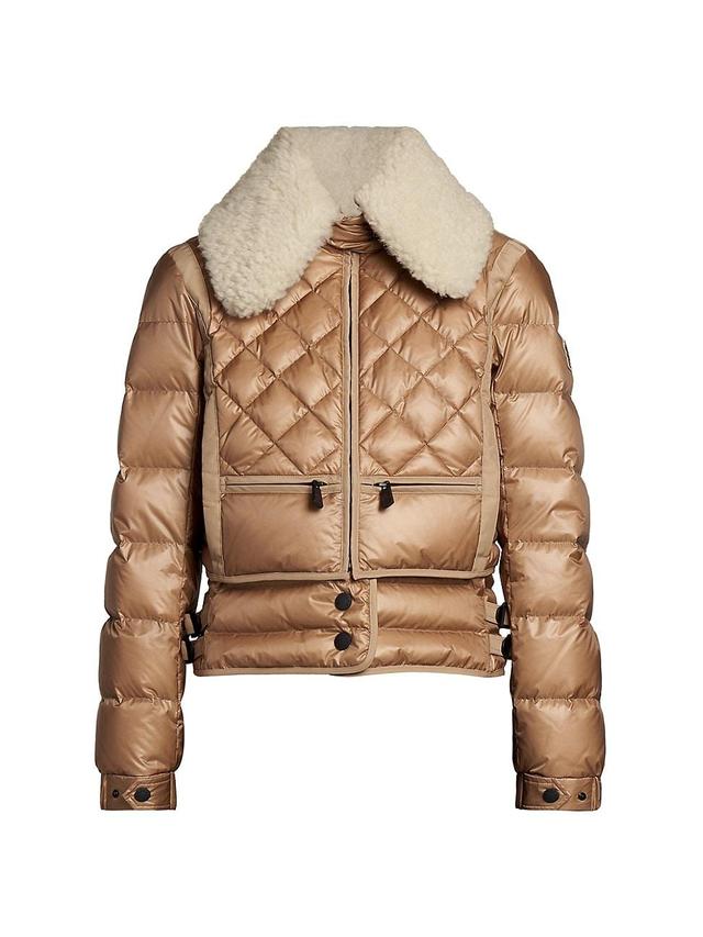 Womens Apres Ski Chaviere Shearling Down Jacket Product Image