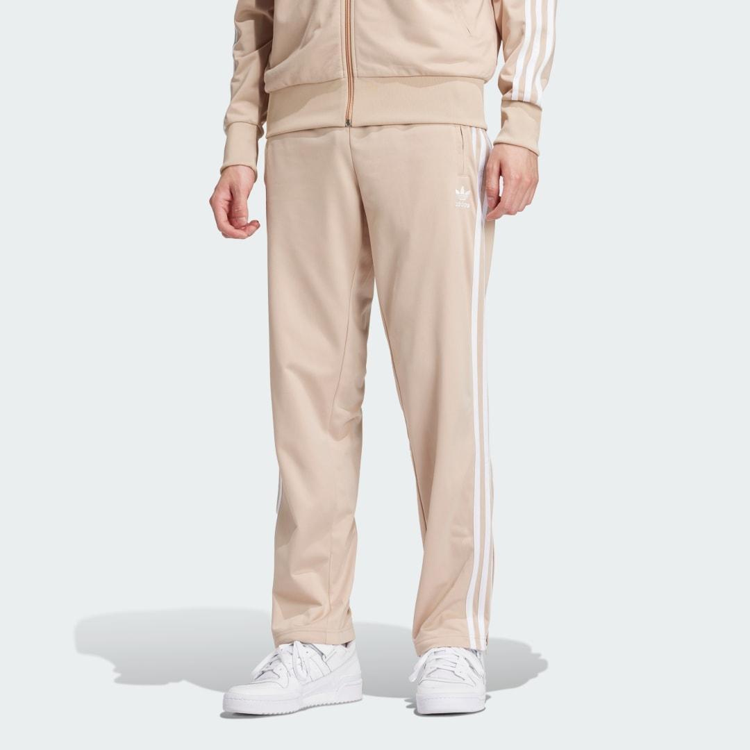 adidas Originals Mens adidas Originals Woven Firebird Track Pants - Mens Magic Beige Product Image