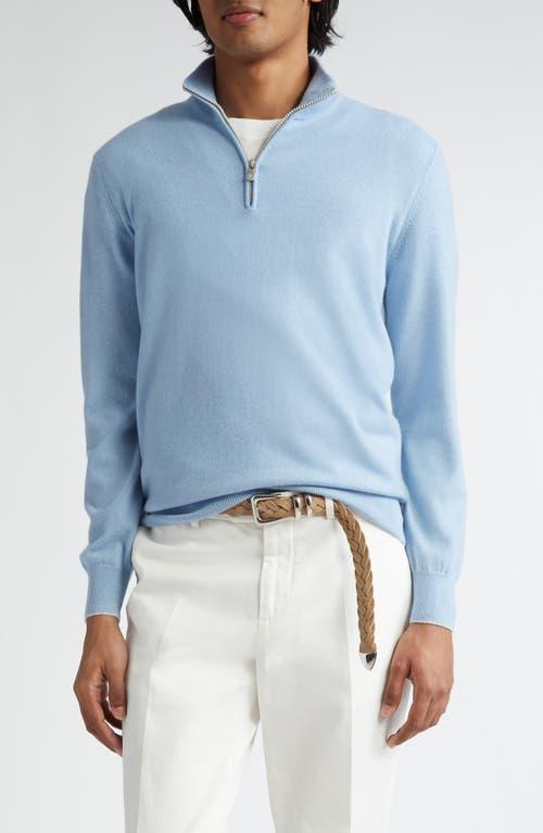 Mens Cashmere Turtleneck Sweater with Zipper Product Image