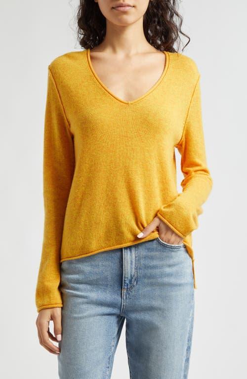Womens Wool-Blend V-Neck Sweater Product Image