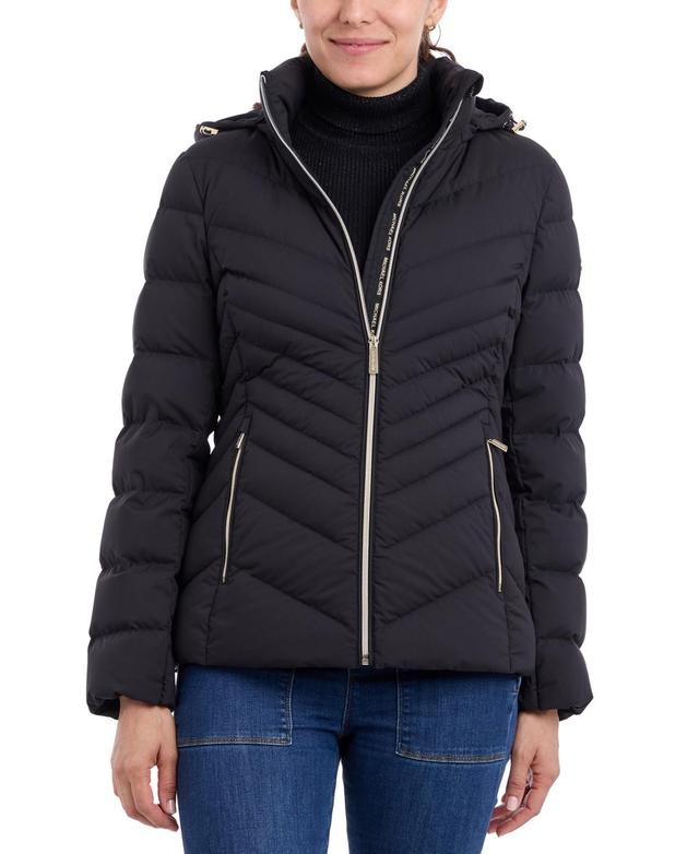 Michael Michael Kors Womens Hooded Packable Down Puffer Coat, Created for Macys Product Image