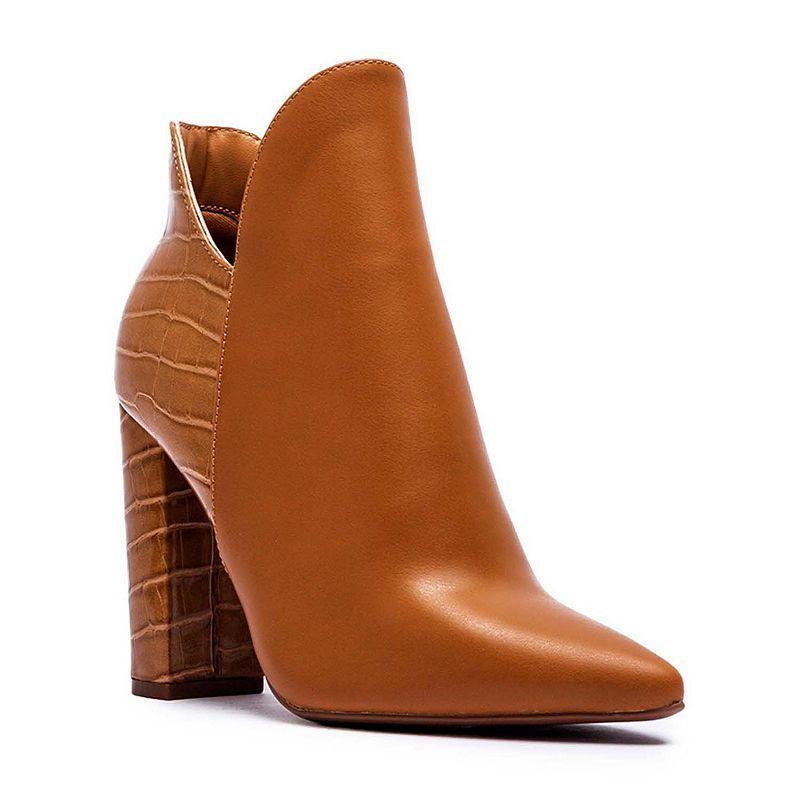 Qupid Signal-84X Womens Heeled Ankle Boots Product Image