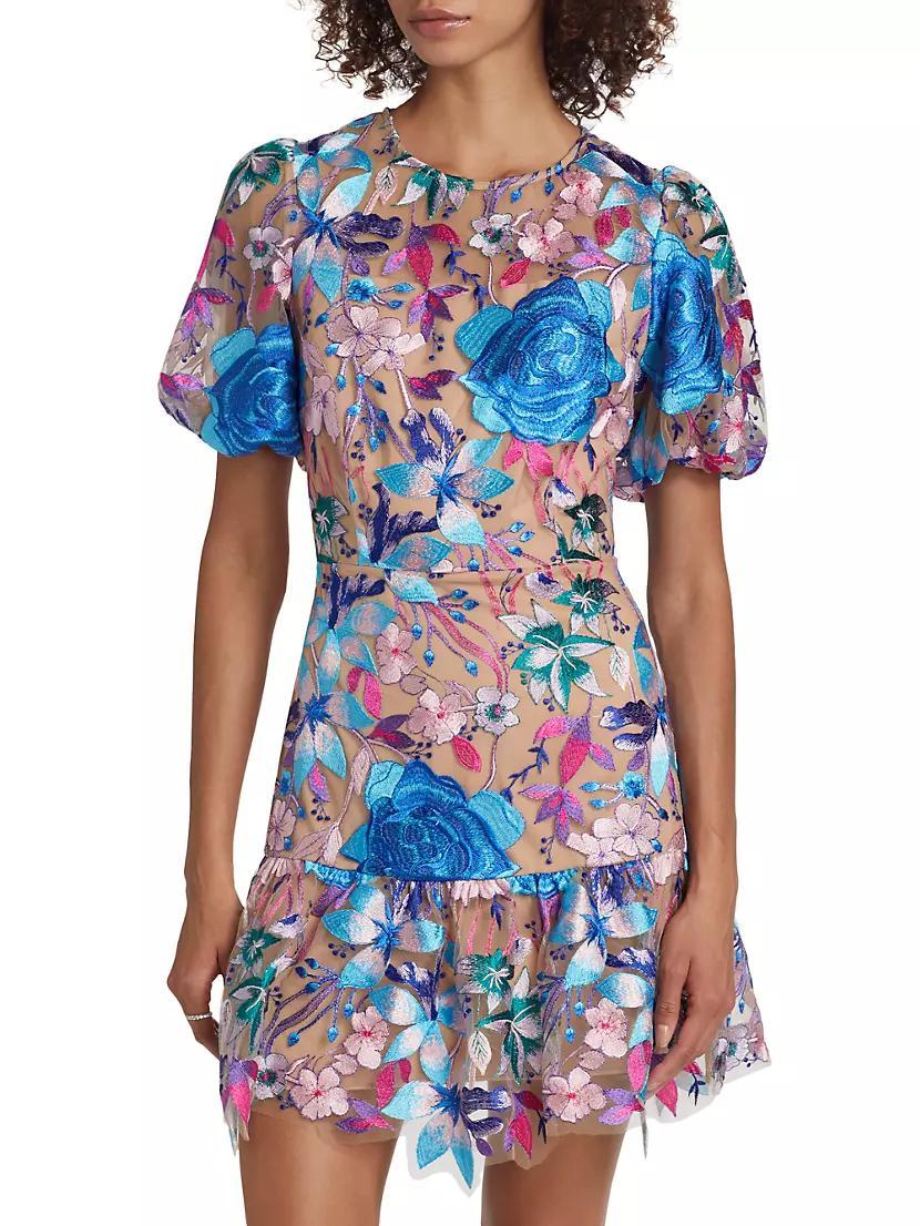 Yasmin Floral Minidress Product Image