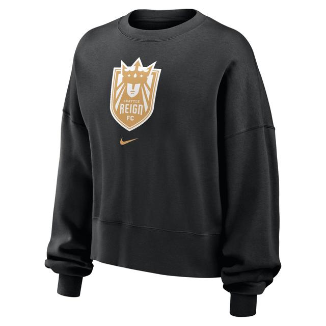 Seattle Reign Phoenix Fleece Nike Women's NWSL Crew-Neck Sweatshirt Product Image