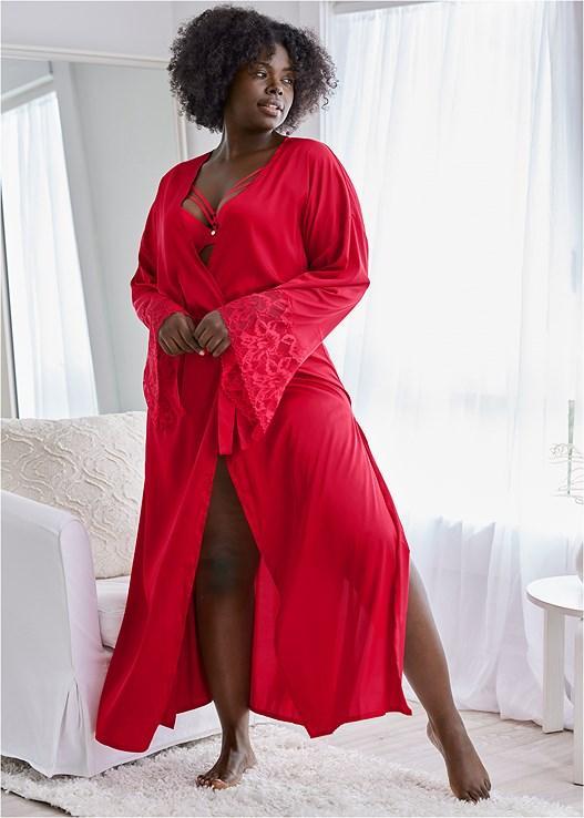 Long Sleeve Maxi Robe Product Image