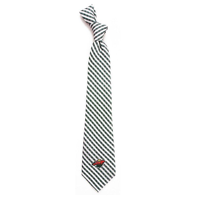 Mens Minnesota Wild Gingham Tie Product Image