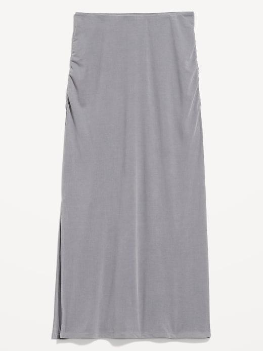 Ribbed Maxi Skirt Product Image