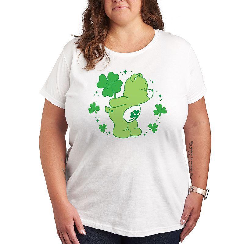 Plus Care Bears Shamrock Graphic Tee, Womens Product Image