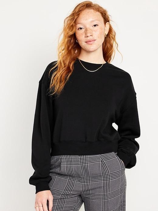 Crew-Neck Sweatshirt Product Image