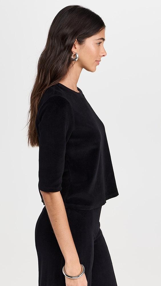 Suzie Kondi Corfu Elbow Sleeve Crew Tee | Shopbop Product Image