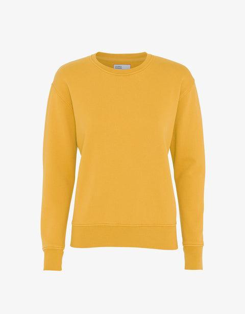 Women Classic Organic Crew - Burned Yellow Product Image