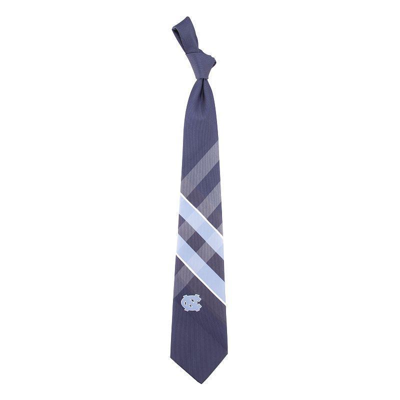 Mens North Carolina Tar Heels Woven Poly Grid Tie Product Image