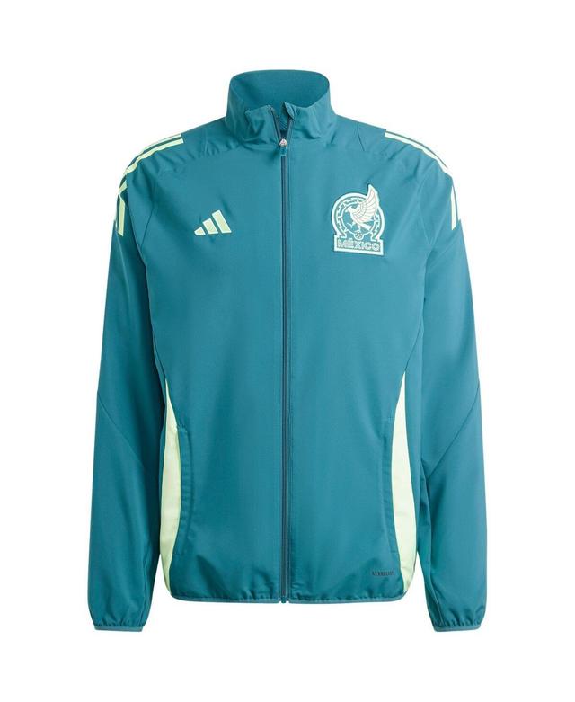 Adidas Mens Green Mexico National Team 2024 Pre-Match Full-Zip Jacket - Mysgrn Product Image