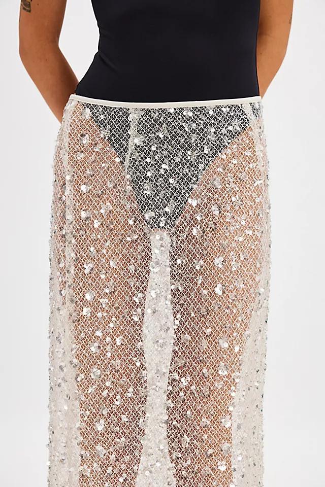 Frost Bite Maxi Skirt Product Image