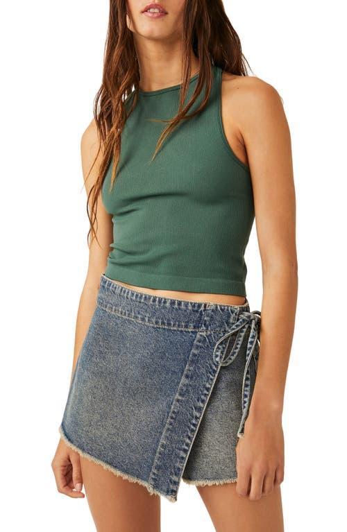 Free People Hayley Crew Neck Racerback Knit Sleeveless Tank Product Image