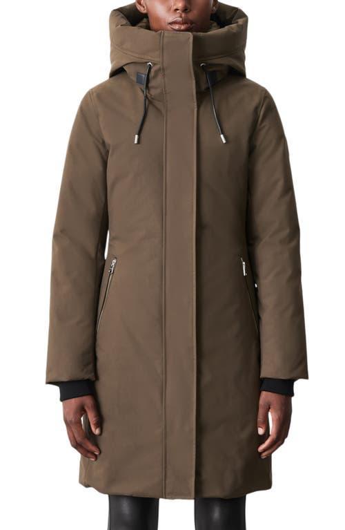 Womens Shiloh Fitted Down Puffer Coat Product Image