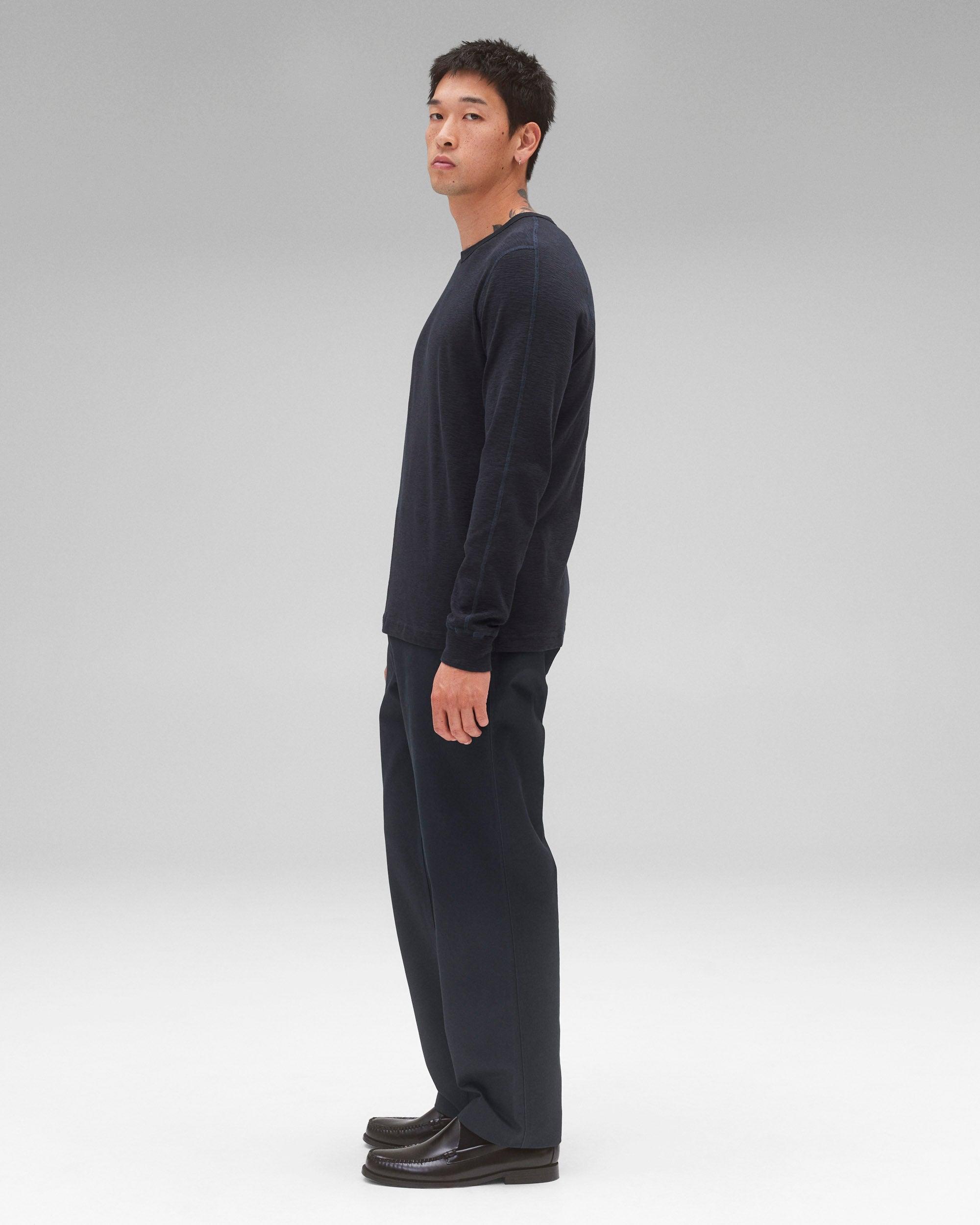 1x1 Slub Long Sleeve Male Product Image