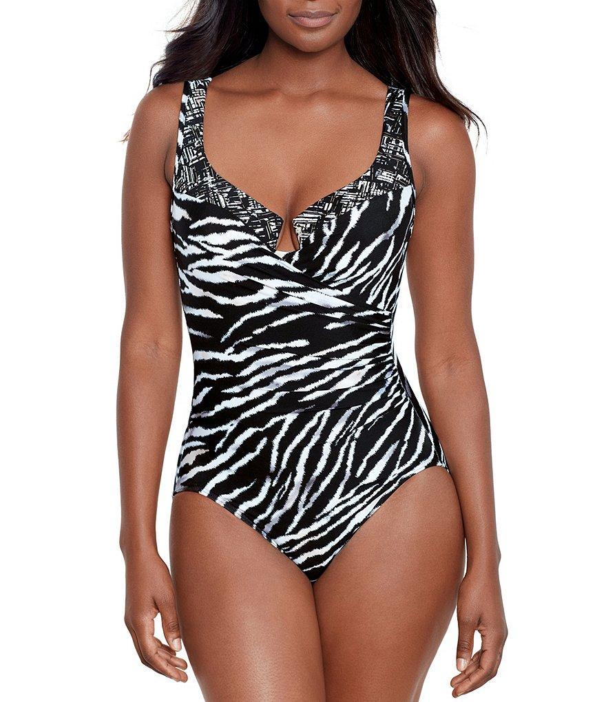 Miraclesuit Tigre Sombra Escape One Piece Swimsuit Product Image