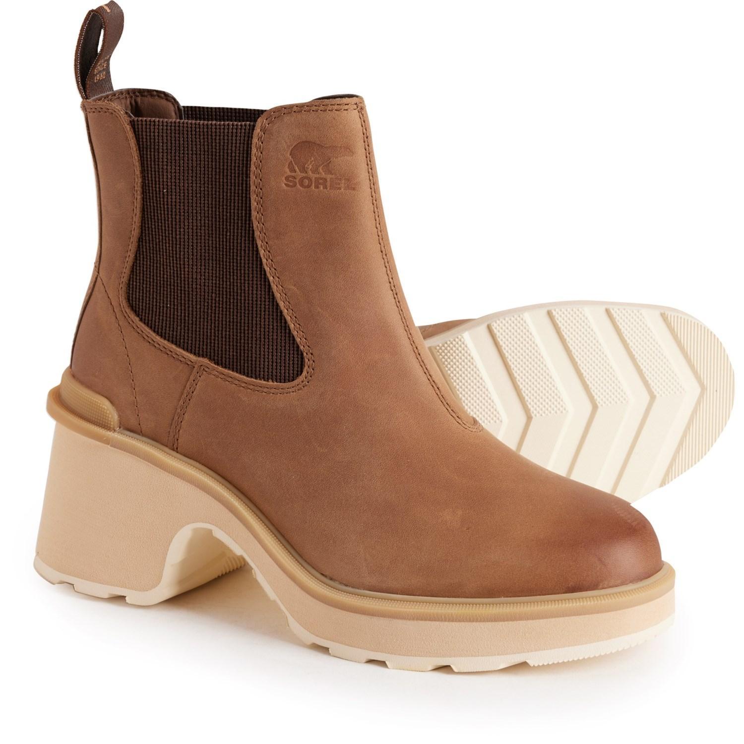 Sorel Hi-Line Heel Chelsea Boots - Waterproof, Leather (For Women) Product Image