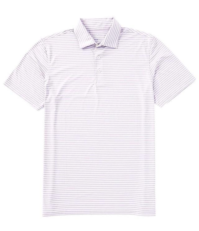 Southern Tide Brrr°eeze Beattie Stripe Performance Stretch Short Sleeve Polo Shirt Product Image