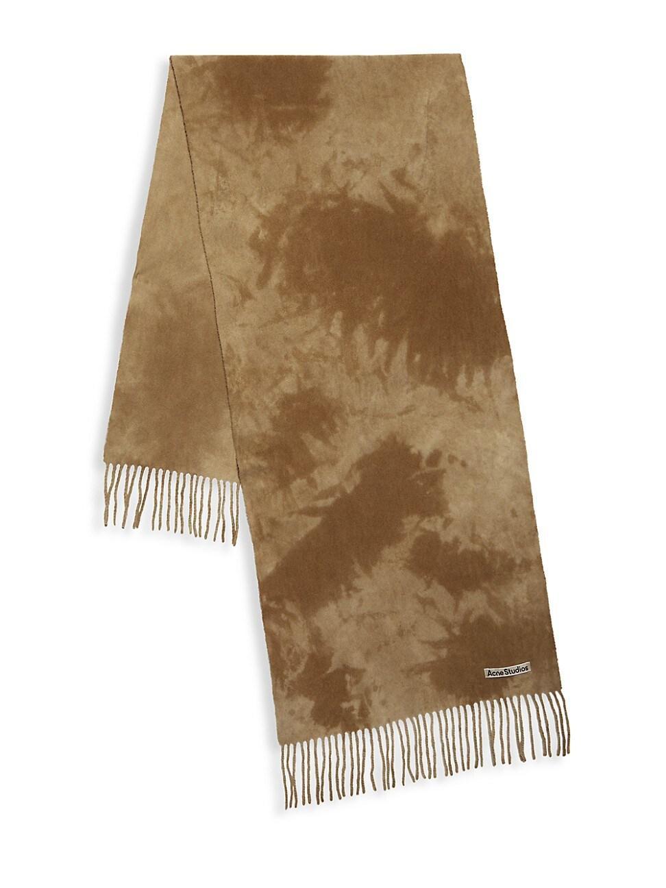 Mens Tie-Dye Wool Scarf Product Image