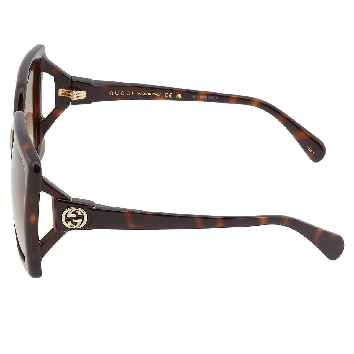 Womens Gucci Logo 59MM Oversized Square Sunglasses Product Image