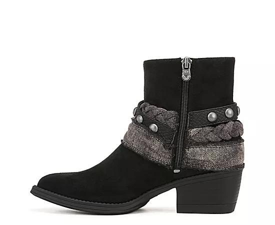 Blowfish Malibu Rally Womens Booties Brown Microsuede Product Image