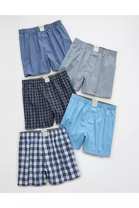 AEO Mens Stretch Boxer Short 5-Pack Men's Product Image