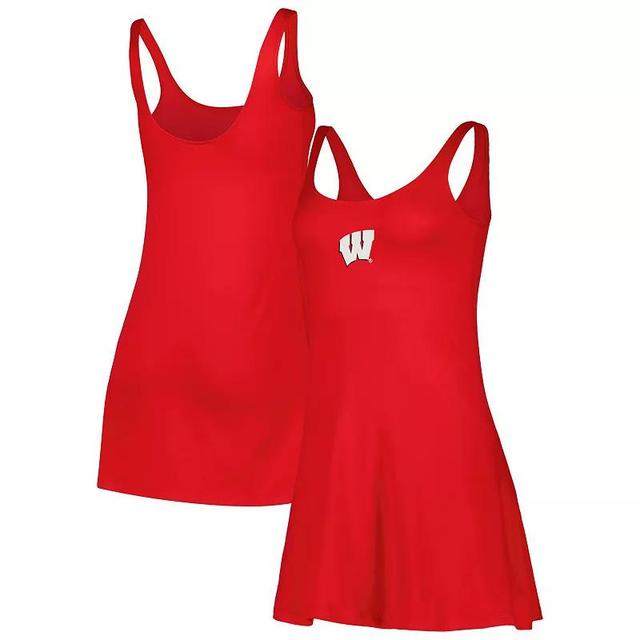 Womens ZooZatz Wisconsin Badgers Logo Scoop Neck Dress Product Image