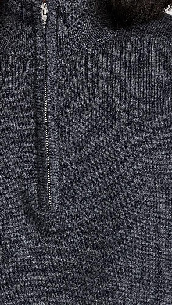 Club Monaco Merino Quarter Zip Sweater | Shopbop Product Image