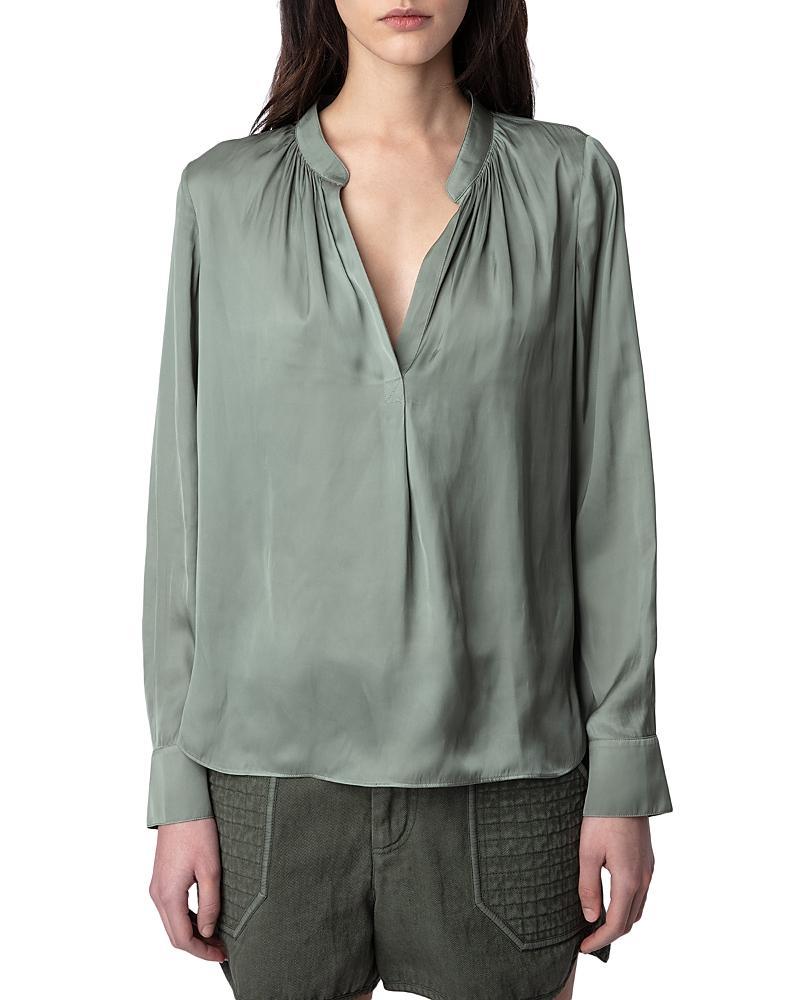 Zadig & Voltaire Tink Satin Blouse Product Image